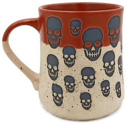 Cobwebs & Cauldrons Kaffeetasse groß mit Totenköpfe - Bild 3