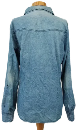  Yessica C&A Jeansbluse Damen, blau - Gr. 44 - Bild 3