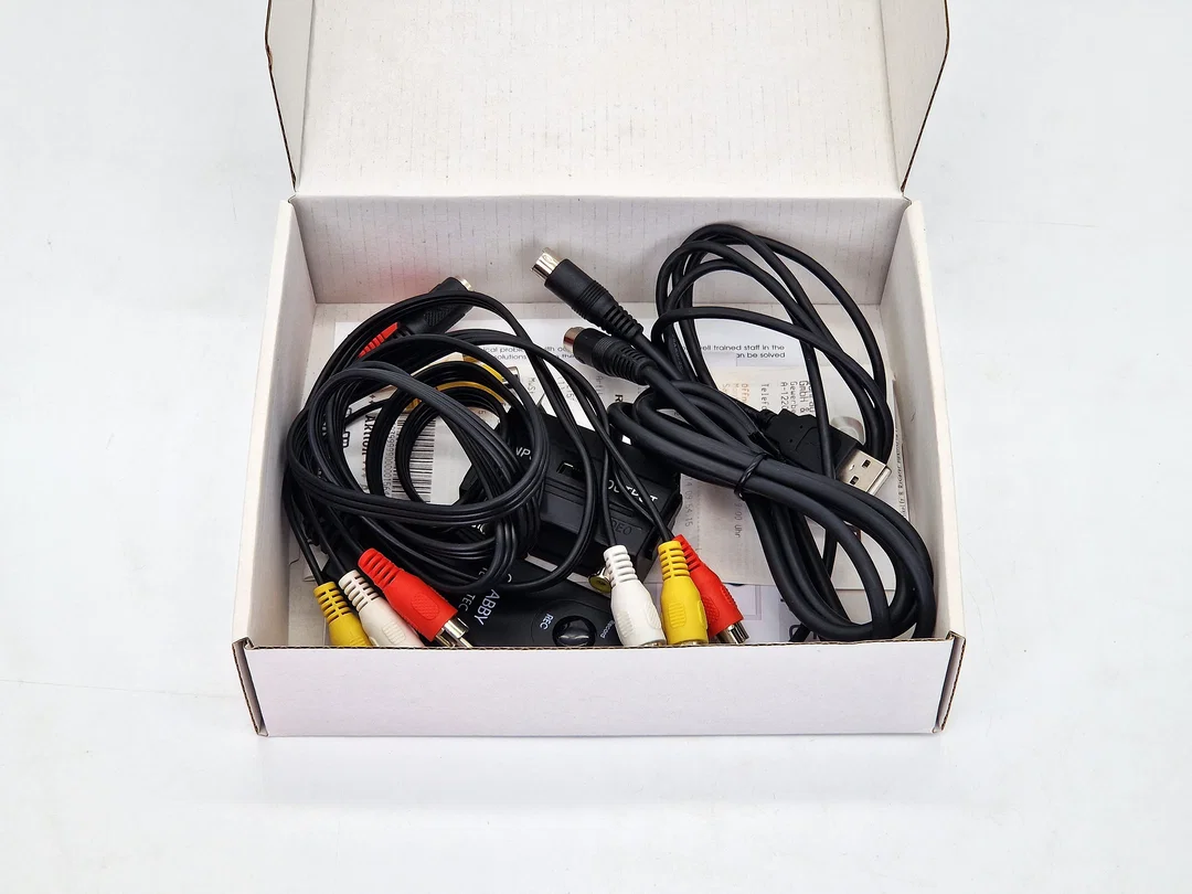 Terratec Video Grabby USB 2.0 - Rev. 2 - Komplettset zur VHS-Digitalisierung mit OVP – Bild 7