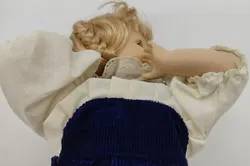 Puppe Porzellan H 501 Hochwertig Länge ca 44cm - Bild 8