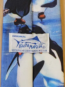 Vintage Ralph Marlin Krawatte 