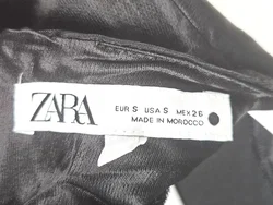 ZARA Damen Oberteil, schwarz - Gr. S – Vorschau 4