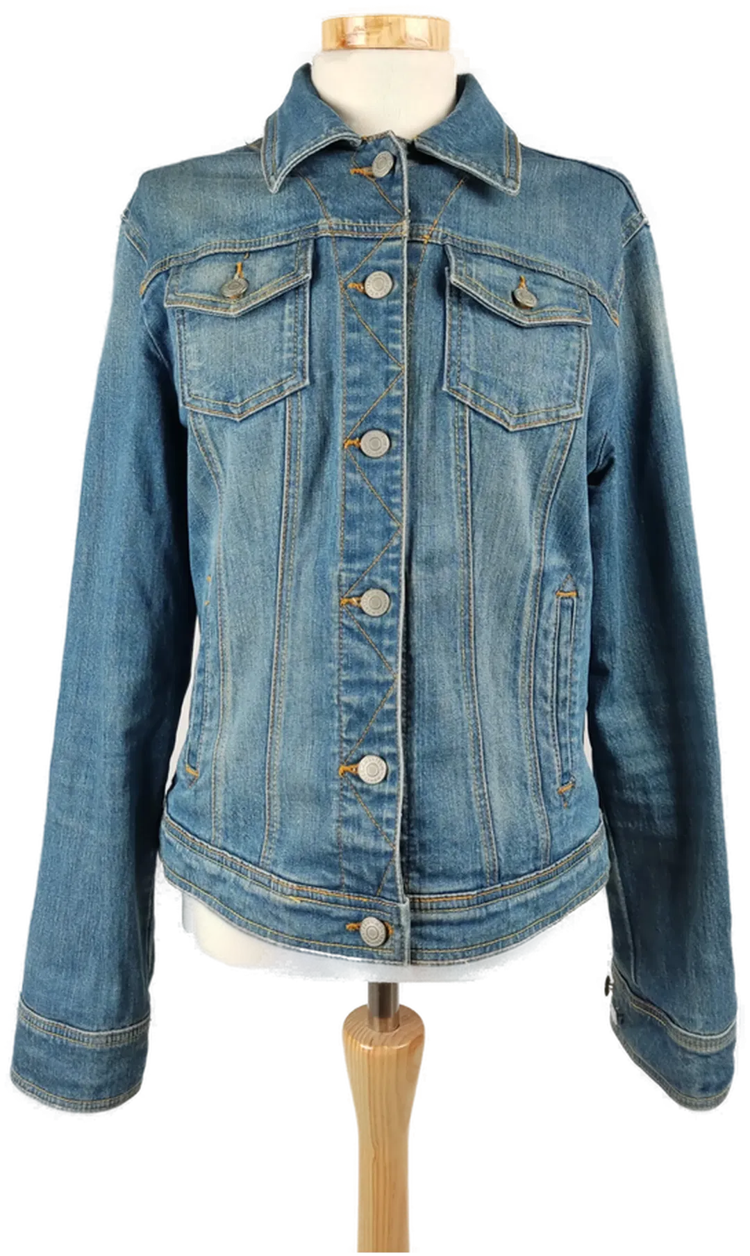 Peek & Cloppenburg Montego Damen Jeans-Jacke mittelblau - XL/42 - Bild 4