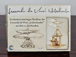 Leonardo da Vinci - Luftschrauber- Holzspielzeug - Fun Trading - Bild 1