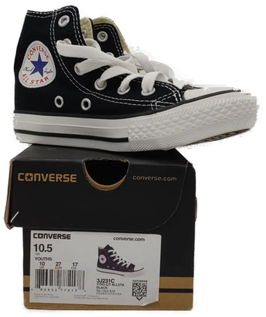 Converse  Youths C/T Allstar 3J231 Black  Größe 27 – Bild 3