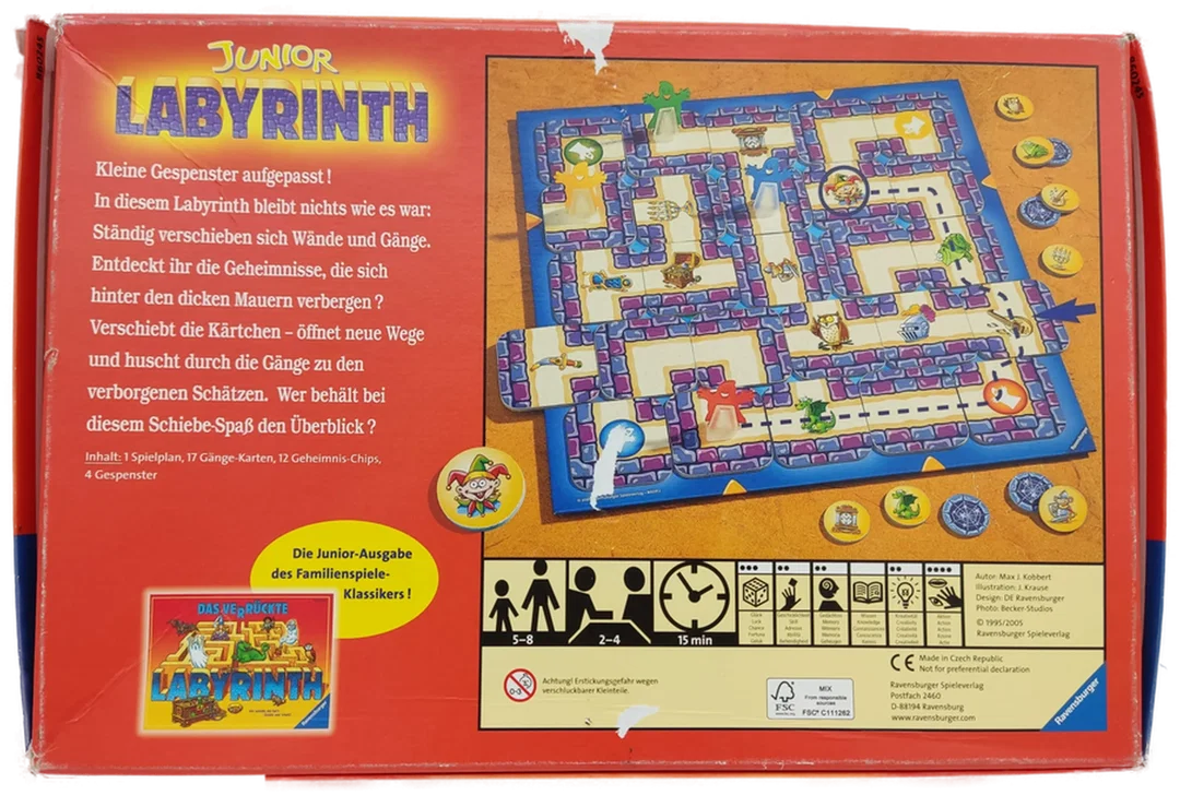 Spiel "Junior Labyrinth" - Max J. Kobbert – Bild 2