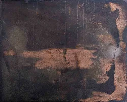 Gussbild Massiv Reliefbild Weltkarte Kaminplatte - Bild 4