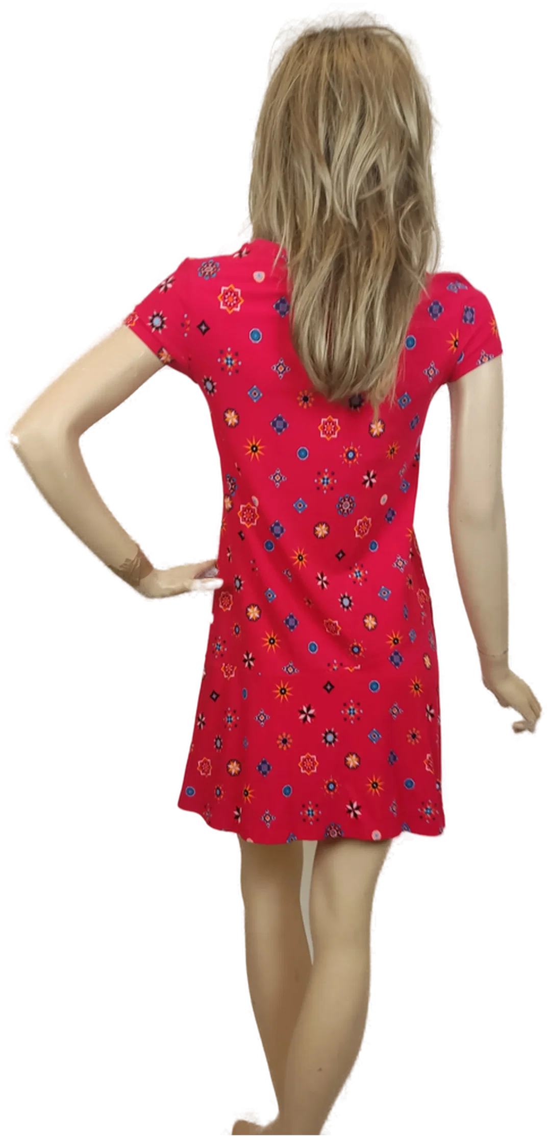 Desigual Damen Kleid rot Gr. S – Bild 4
