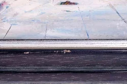 Bild Original Ölgemälde R. Davey Paris Straßenszene Impressionismus Gerahmt 64x54 - Bild 3