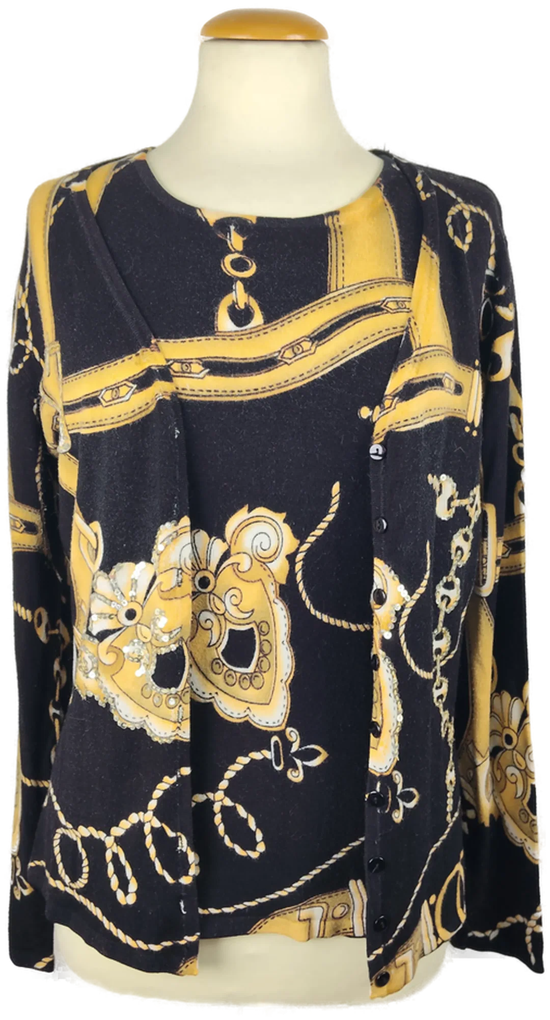 Damen Top Mit Weste Sonstige Viskose Herbst/Winter | Wohlfühl-Layer – Bild 1