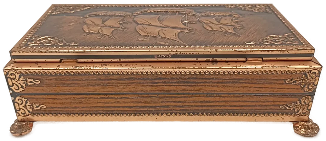 Delitzscher Pralinen Blechdose – Bild 5