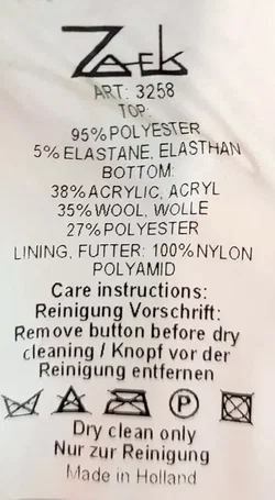 Za-Ek Damen Mantel schwarz Gr. S/M – Vorschau 4
