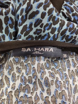 Damenbluse Sahara Viskose Animal Print | Casual-Chic - Bild 4