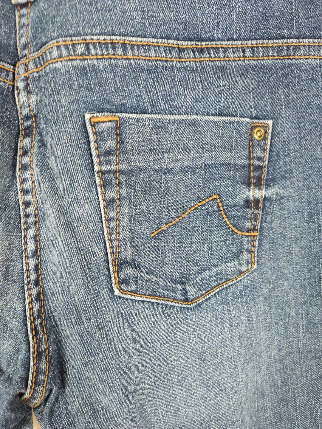 Jeans "Super Skinny", lang mit Stretch, blau mit Taschen, Größe 36 – Bild 4