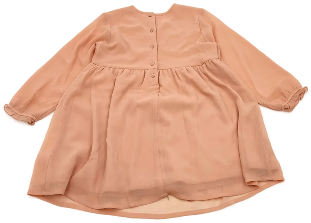 United Colors of Benetton Kinderkleid lachsfarben Gr. 104 – Bild 2