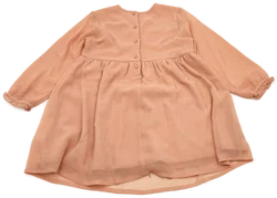 United Colors of Benetton Kinderkleid lachsfarben Gr. 104 - Bild 2