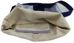 Tragtasche Stoff mehrfarbig + Henkel - Bild 3