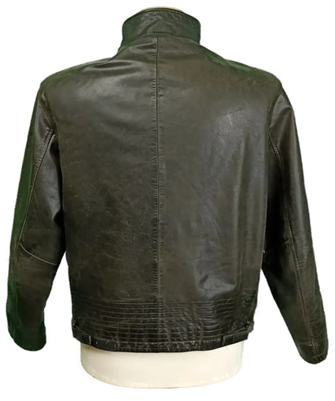 Hugo Boss Herrenlederjacke schwarz Gr. 50 – Bild 2