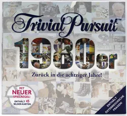 Trivial Pursuit 1980er – Zurück in die Achtziger Jahre! (Hasbro, Deutsch) - Bild 1