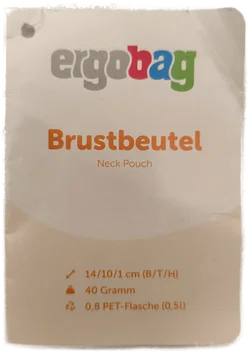 Ergobag, Brustbeutel lila, neu – Vorschau 3