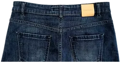 Marc Cain Damen Jeans-Midirock blau Gr. S - Bild 4