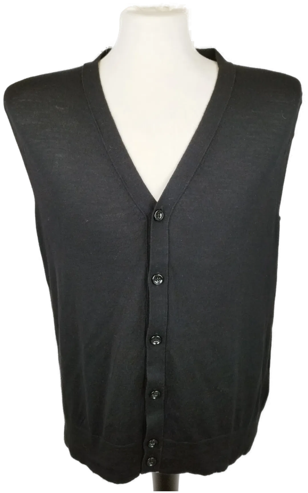 Klassisches Windsor Herren-Gilet - Gr. 52 / 100% Merino-Wolle - Bild 1