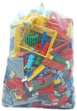 1,5 Kilo Lego Steine gemischt - Bild 2