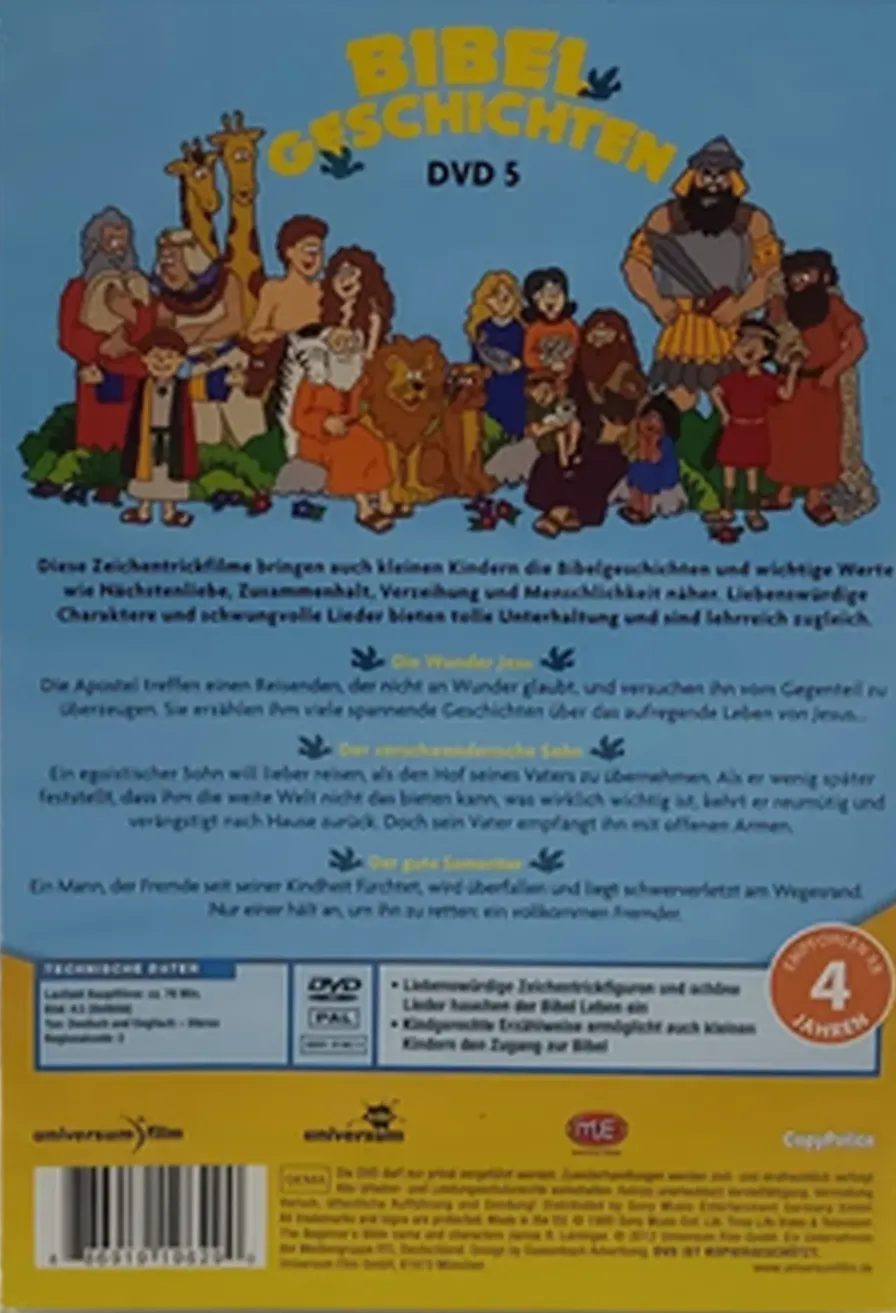 DVD Bibel Geschichten – Bild 2