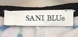 Sani Blu Midikleid gemustert Gr. 42 - Bild 3