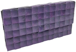 Rebagz Upcycling Damen Geldbörse - lila  - Bild 3