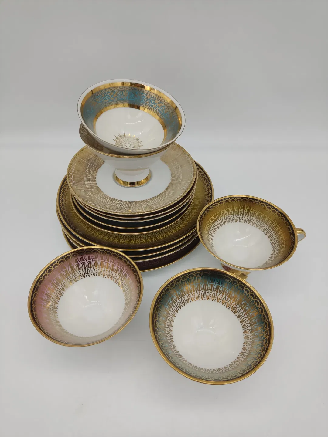 5 Stk. Vintage Winterling Sammeltassen - Bild 4