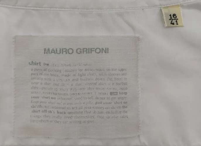 Mauro Grifoni - Herrenhemd Gr. 41 – Bild 4