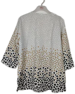 Damenbluse Sonstige Polyester Gr.44 | Einmaliges Unikat – Vorschau 2