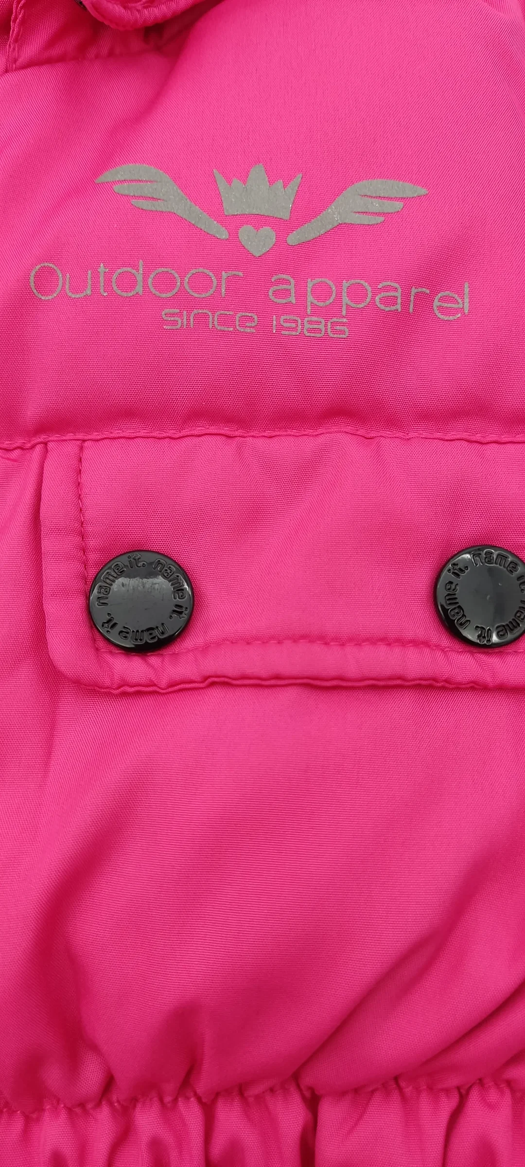 Name It Kinder Jacke pink Gr. 92 – Bild 5