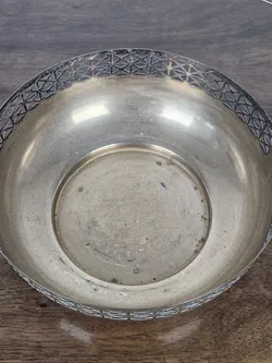 Vintage RADO WIEN Messingkorb - Durchmesser ca. 21,5 cm  - Bild 6