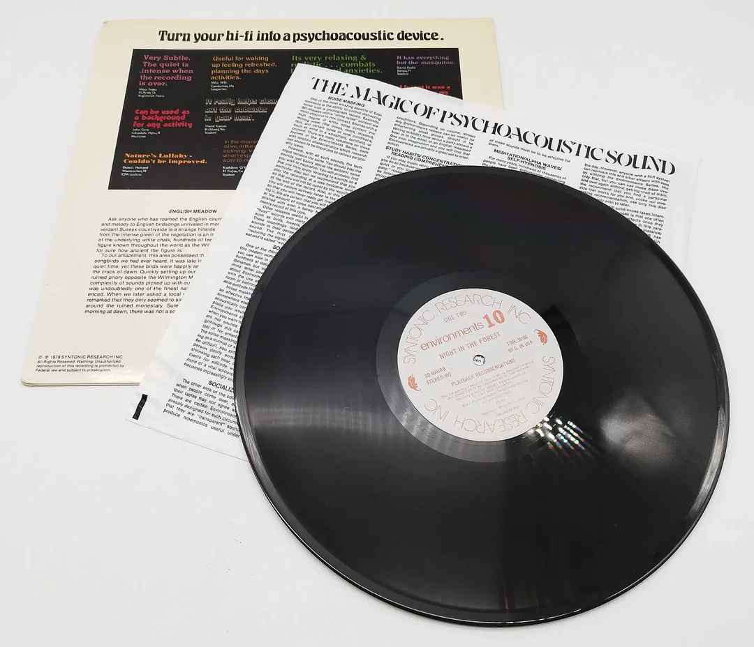Vinyl LP Environments – The magic of Psychoacoustic-Sound (1979) | Klangreise – Bild 2