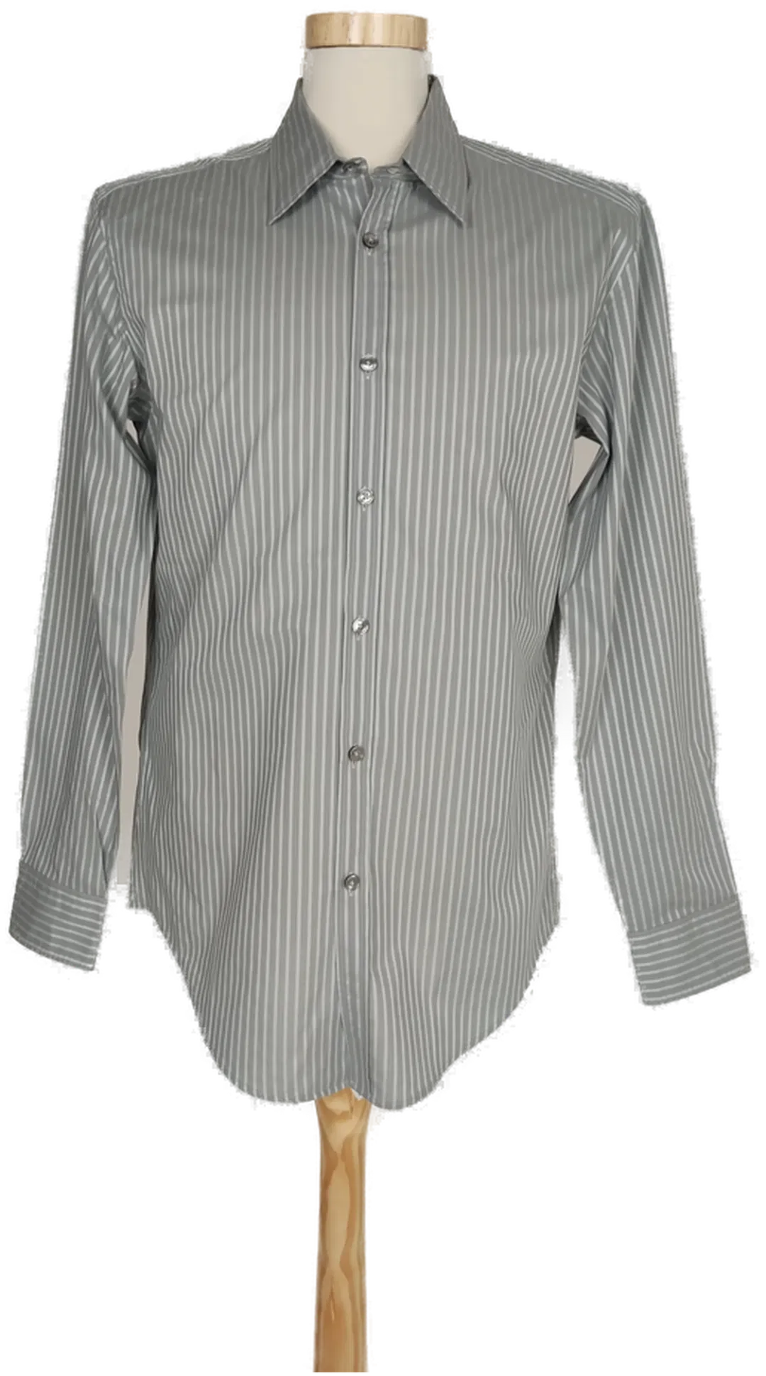 Hugo Boss Herren Hemd Slim Fit blau gestreift- 42  16/2 - Bild 1