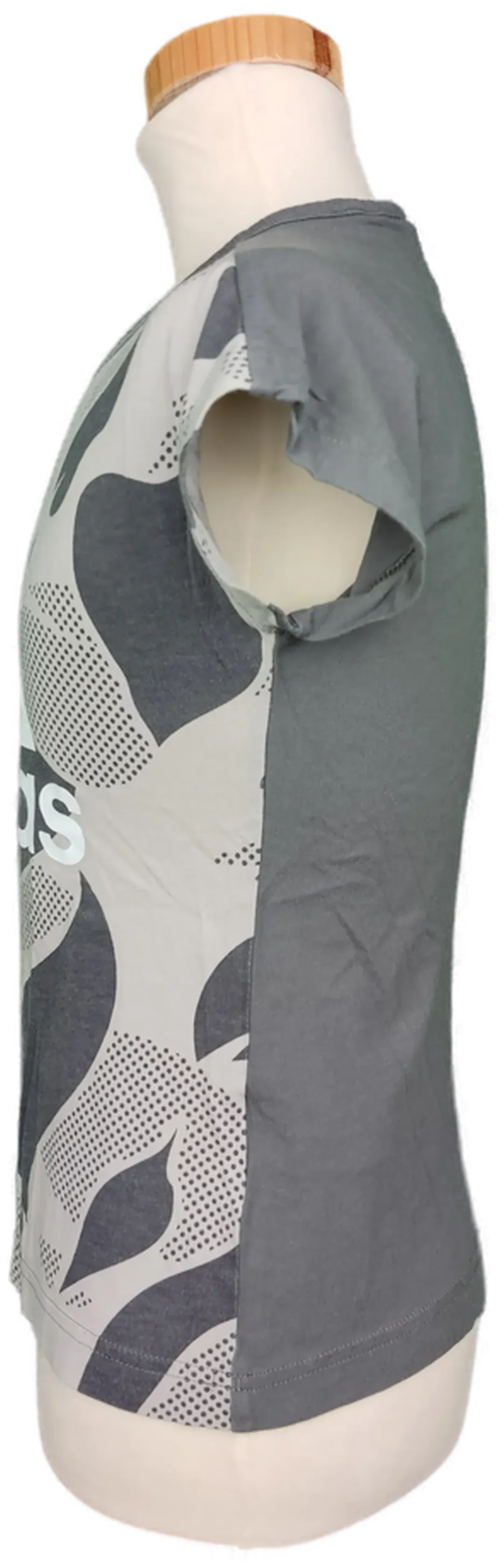adidas Mädchen T-Shirt grau - 140 – Bild 3
