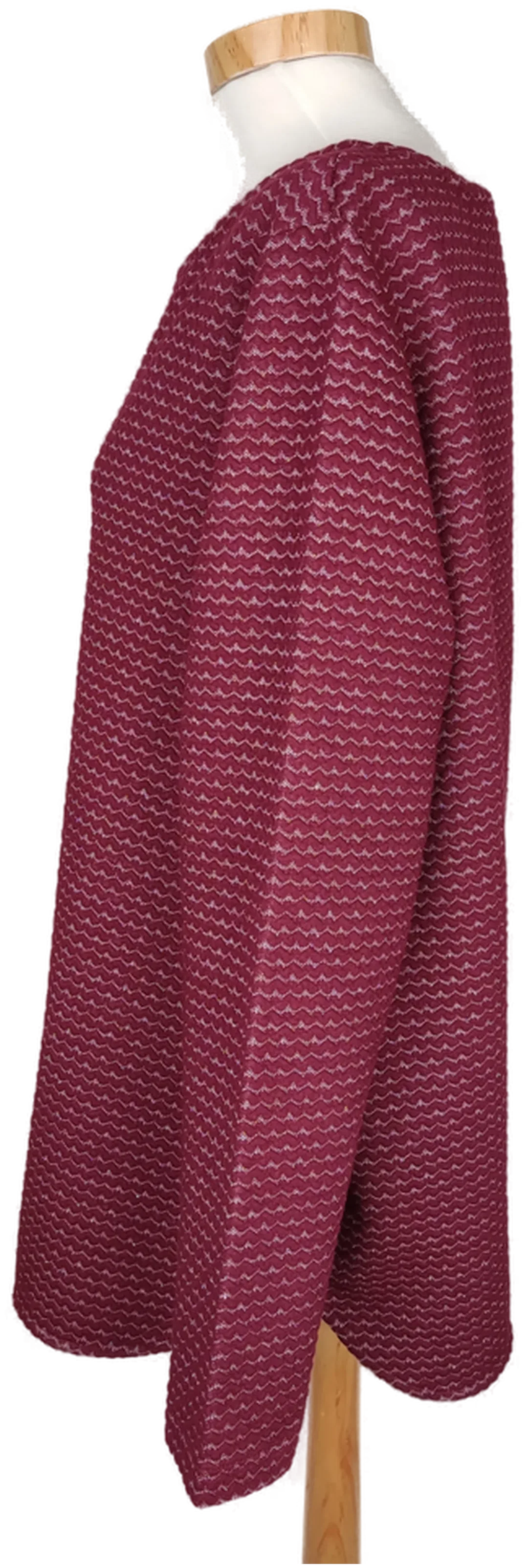 Walbusch Damen Bluse weinrot - 3XL/48 – Bild 3