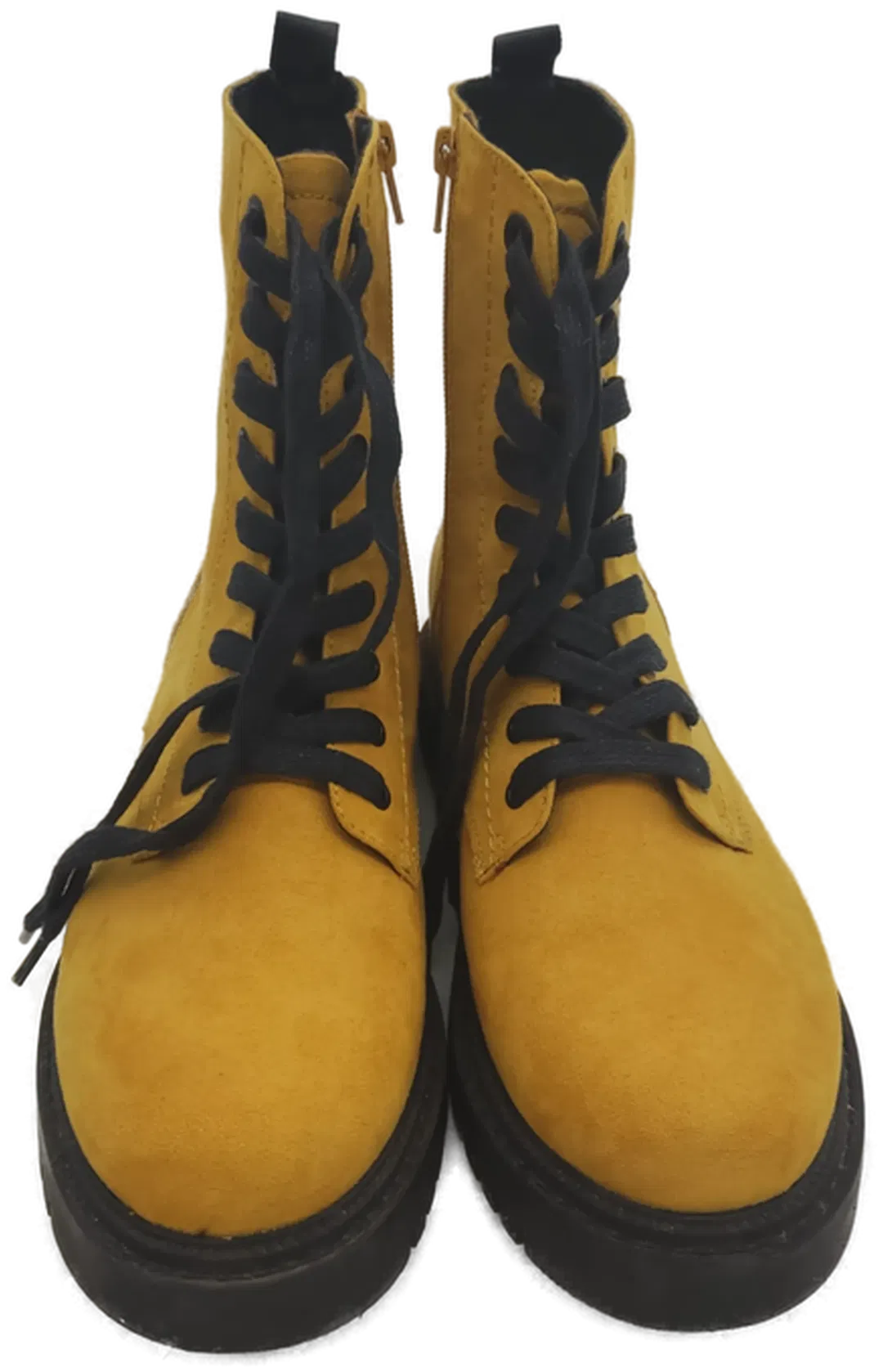 Craceland-Schnürboots in gelb, Gr: 41 - Bild 1