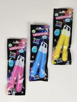 Halloween Deko-Paket "Grusel" #6 (Leuchtstäbe "Glow in the Dark") 