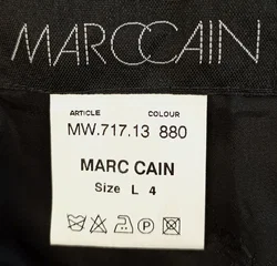 Marc Cain Damen Kostüm - Blazer und Rock schwarz Gr. L - Bild 4