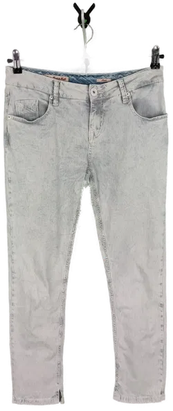 Amor, Trust & Truth Damen Hose blau/weiß gestreift - M/38 kurz - Bild 1