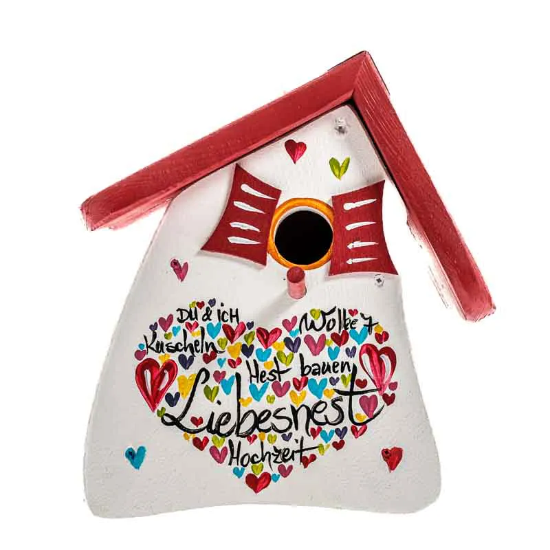 Hochzeitsgeschenk Vogelhaus Vogelvilla - Bild 2