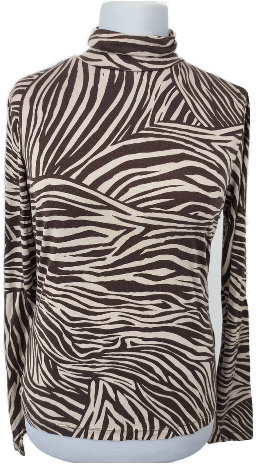 H&M, Rollkragenshirt, Zebra, Gr. L - Bild 4