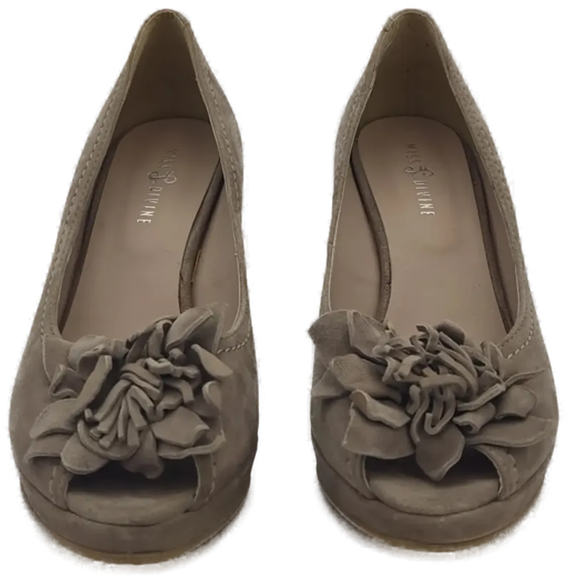 Miss Divine Damen Pumps  beige-  Gr. 37 – Bild 2