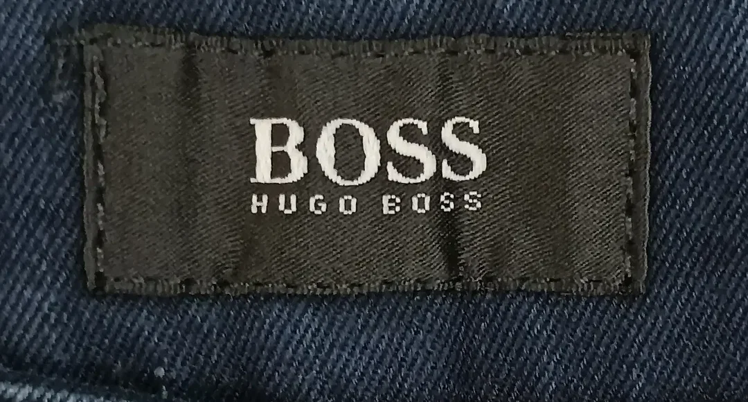 Hugo Boss Herrenjeans blau Gr. 32/32  – Bild 3