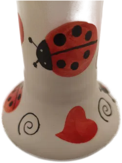 Kerzenhalter Marienkäfer, Herz, Valentinstag - Bild 2