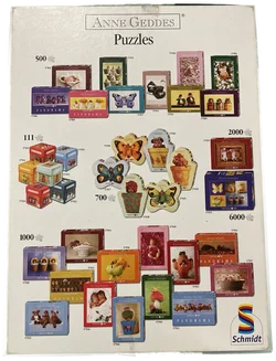 Schmidt - Anne Geddes Puzzle - Pilz, Schmetterling- 1000 Teile - Bild 3