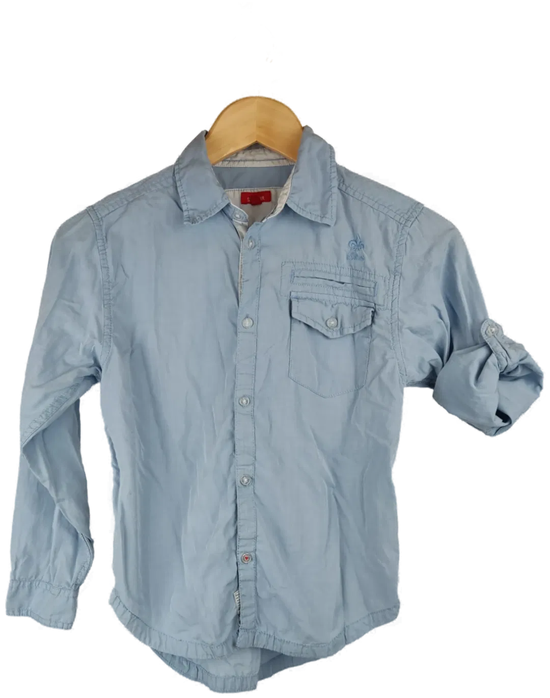 s.Oliver Kinder Hemd blau Gr. 140 - Bild 1